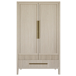 Шкаф платяной Primo с выдвижными ящиками шпон Черный дуб варинант исполнения - 1 | Loft Concept в Грозном