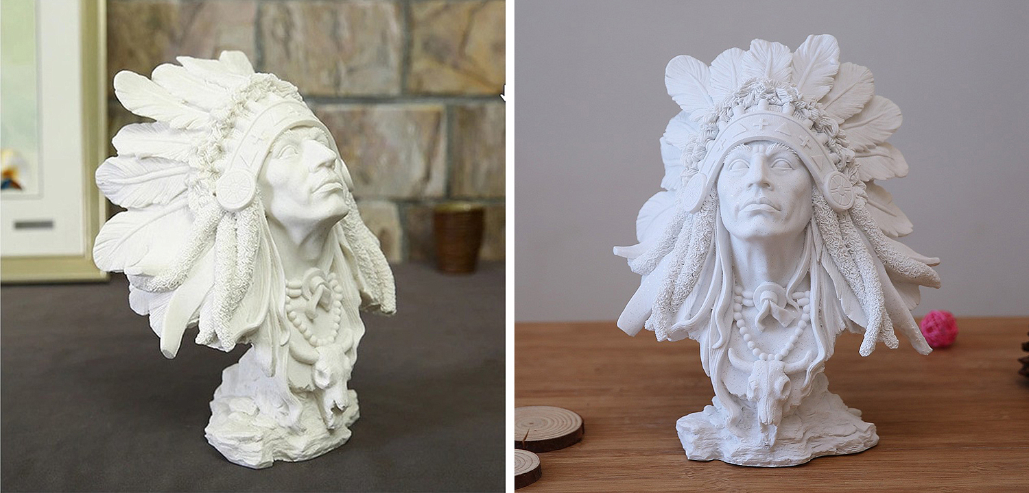 Native american indian figurine A Native american indian figurine A - Loft-Concept в Грозном