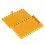 Визитница карманная металлическая с гравюрой Герба России в подарочной коробке Gold Metal Business Card Holders варинант исполнения - 2 | Loft Concept в Грозном