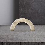 Прикроватная лампа из мрамора в форме дуги Rainbow Light варинант исполнения - 2 | Loft Concept в Грозном