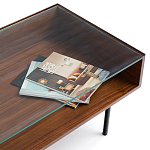 Журнальный стол с витриной Alard Coffee Table варинант исполнения - 4 | Loft Concept в Грозном