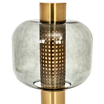 Настольная лампа со стеклянным плафоном Elario Metal Glass Table Lamp варинант исполнения - 2 | Loft Concept в Грозном