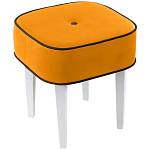 Квадратный мягкий пуф на белых ножках Winton Pouf Square варинант исполнения - 23 | Loft Concept в Грозном