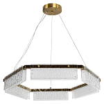 Светодиодная люстра с рельефным стеклом ICE GLASS 70 варинант исполнения - 2 | Loft Concept в Грозном