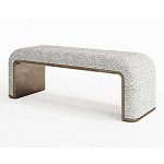 Банкетка Forli с элегантными латунными вставками  варинант исполнения - 1 | Loft Concept в Грозном