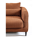 Диван в гостиную Portree Sofa Терракотовый букле варинант исполнения - 5 | Loft Concept в Грозном