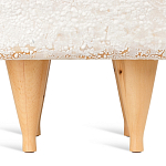 Керамический столик на деревянных ножках «Квадро» варинант исполнения - 6 | Loft Concept в Грозном