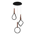 Подвесной светильник с геометрическими источниками света Geometric Architecture of Light варинант исполнения - 3 | Loft Concept в Грозном