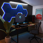 Гипсовая 3D панель с принтографией PM-52 варинант исполнения - 1 | Loft Concept в Грозном