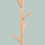 Напольная вешалка из массива бука Branches Hangers Light варинант исполнения - 3 | Loft Concept в Грозном