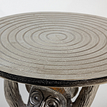 Столик с подстольем в виде обезьянки Bombay Nickel варинант исполнения - 3 | Loft Concept в Грозном