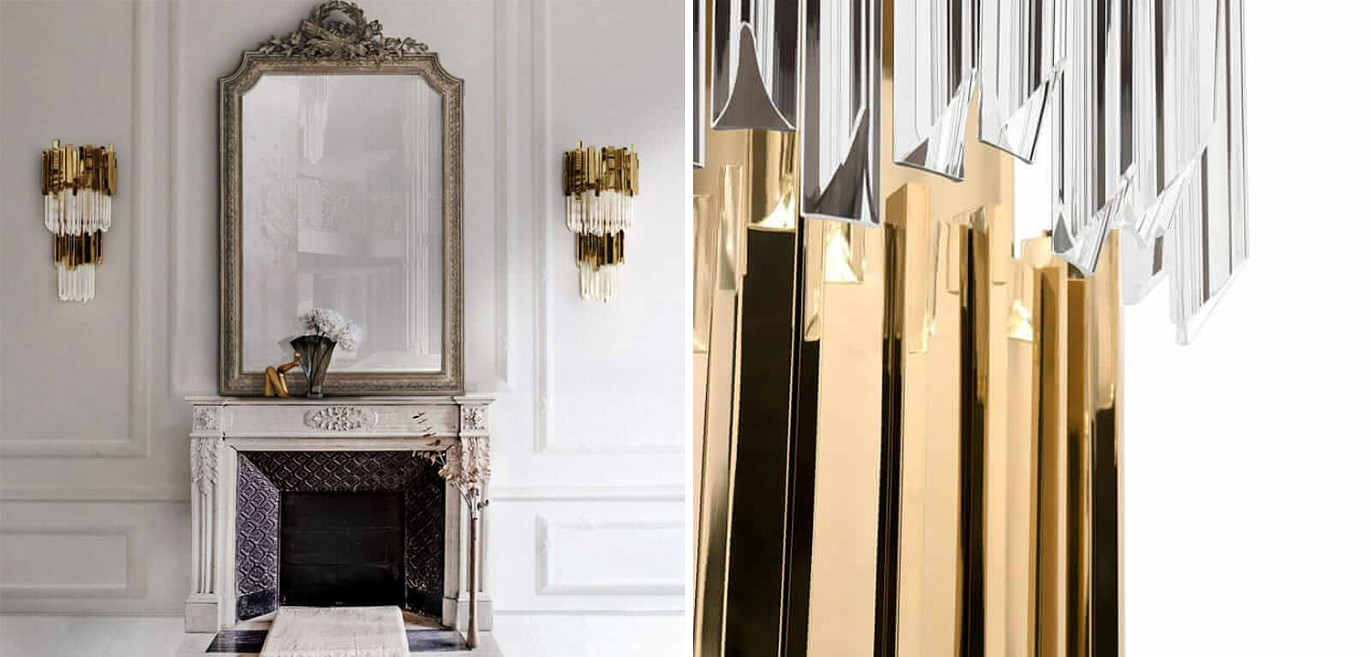 Бра Luxxu Modern Cascade Wall Lamp Gold 71 Бра Luxxu Modern Cascade Wall Lamp Gold 71 - Loft-Concept в Грозном