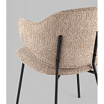 Стул Bellamy букле кофейный варинант исполнения - 3 | Loft Concept в Грозном