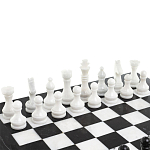 Шахматы классические с черной доской из натурального камня Мрамор Decorative Thematic Chess варинант исполнения - 2 | Loft Concept в Грозном