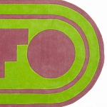 Дизайнерский ковер зеленый Poltronova Sofo Verosa Rug варинант исполнения - 7 | Loft Concept в Грозном