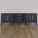 Большая VT-тумба Primo шпон Черный дуб варинант исполнения - 2 | Loft Concept в Грозном