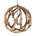 Люстра круглая в виде веток деревьев Natural Driftwood  варинант исполнения - 1 | Loft Concept в Грозном