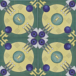 Плитка дизайнерская с узором Элемент варинант исполнения - 1 | Loft Concept в Грозном