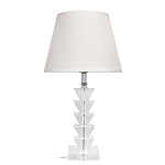 Настольная лампа с хрустальным основанием Fondue варинант исполнения - 1 | Loft Concept в Грозном