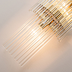 Бра с золотистым основанием и прозрачными трубками Nembus варинант исполнения - 4 | Loft Concept в Грозном