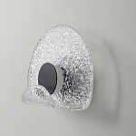 Бра из текстурированного прозрачного стекла с изогнутым краем Textured Glass  варинант исполнения - 5 | Loft Concept в Грозном