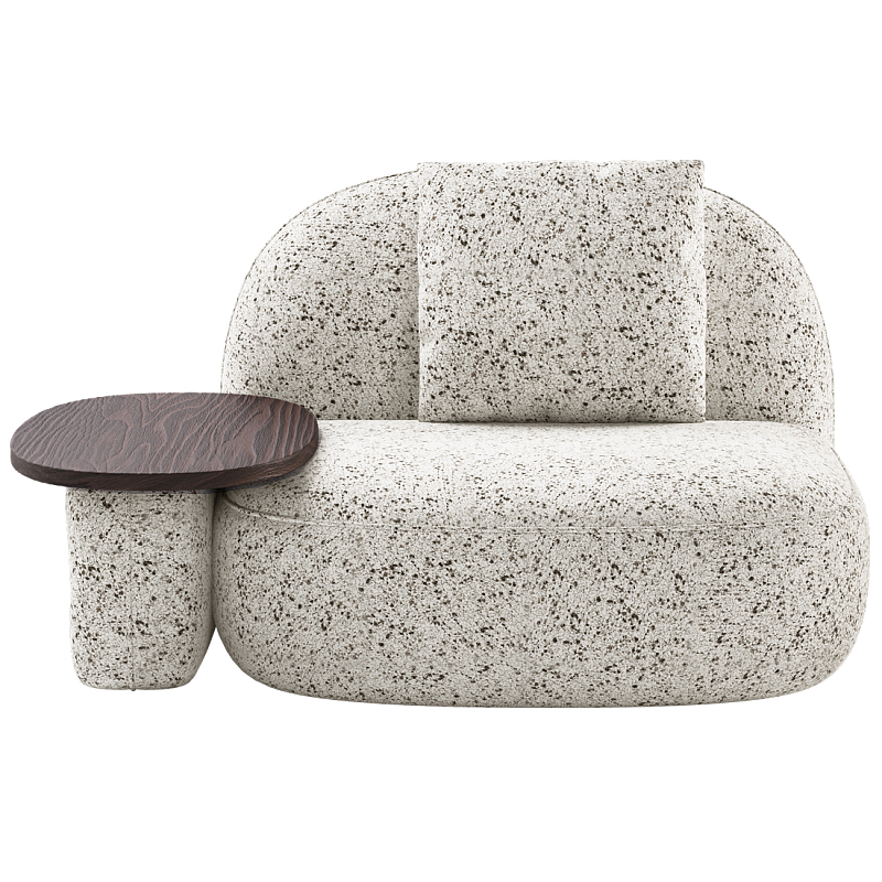 Кресло со столиком Orus  Молочный Орех в Грозном | Loft Concept 