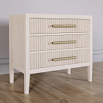 Тумба Primo  с тремя ящиками шпон Светлый дуб варинант исполнения - 3 | Loft Concept в Грозном