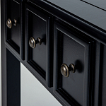 Черная тумба с выдвижным ящиком Monica варинант исполнения - 3 | Loft Concept в Грозном
