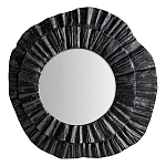 Зеркало в фактурной черной раме в современном стиле Black Maelstrom варинант исполнения - 1 | Loft Concept в Грозном