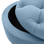 Круглый пуф на ножках Cheryl Pouf Light варинант исполнения - 2 | Loft Concept в Грозном