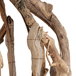 Люстра круглая в виде веток деревьев Natural Driftwood  варинант исполнения - 3 | Loft Concept в Грозном