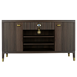 Комод-буфет Elsa Dreams Walnut с открытыми полками   варинант исполнения - 7 | Loft Concept в Грозном