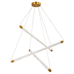 Светодиодная люстра Trumpet Tube Brass  варинант исполнения - 2 | Loft Concept в Грозном