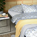 Постельное белье из сатина с рисунком 200х220 см Aurora Allure Sprout варинант исполнения - 4 | Loft Concept в Грозном