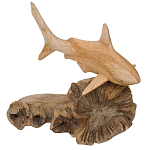 Статуэтка из дерева акула Animals of the World варинант исполнения - 4 | Loft Concept в Грозном