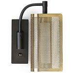 Бра с плафоном из перфорированного металла Elledge Wall Lamp варинант исполнения - 12 | Loft Concept в Грозном