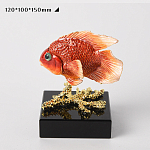 Статуэтка декоративная Рыбка-попугай Inhabitants of the Seas варинант исполнения - 6 | Loft Concept в Грозном