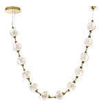 Люстра подвесная с шарообразными плафонами Crystal Globule варинант исполнения - 2 | Loft Concept в Грозном