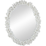 Зеркало овальное с багетом в виде кораллов Coral Dеcor варинант исполнения - 1 | Loft Concept в Грозном