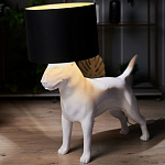 Лампа COLLECTION OF DOGS с абажуром Бультерьер варинант исполнения - 12 | Loft Concept в Грозном