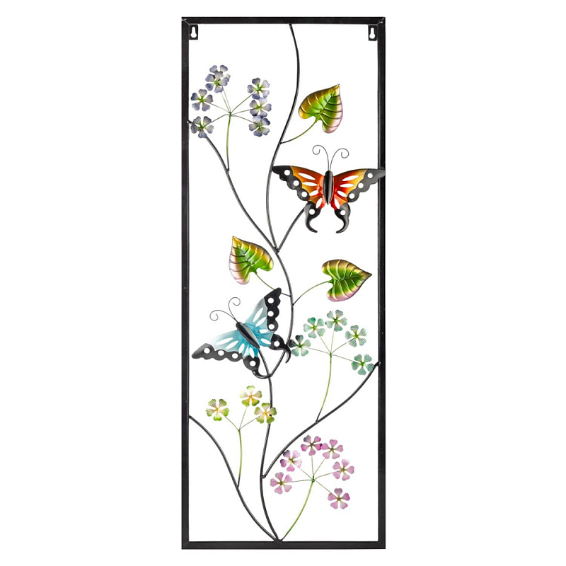 Аксессуар настенный из металла Blank Space Butterflies Мульти в Грозном | Loft Concept 