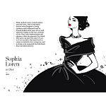 Megan Hess. Te Lttle Blk Dess варинант исполнения - 6 | Loft Concept в Грозном