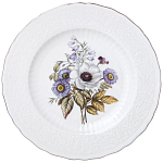 Обеденный сервиз из фарфора с рисунком цветов на 6 персон 23 предмета Garden Whisper Porcelain Set  варинант исполнения - 1 | Loft Concept в Грозном