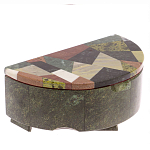 Шкатулка с зеркалом из натуральных камней Stone Casket варинант исполнения - 2 | Loft Concept в Грозном