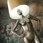 Лампа MANNEQUIN LAMP с абажуром руки на талии варинант исполнения - 9 | Loft Concept в Грозном