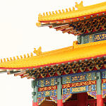 Храм Конфуция Тайвань миниатюра для интерьера в китайском стиле варинант исполнения - 1 | Loft Concept в Грозном