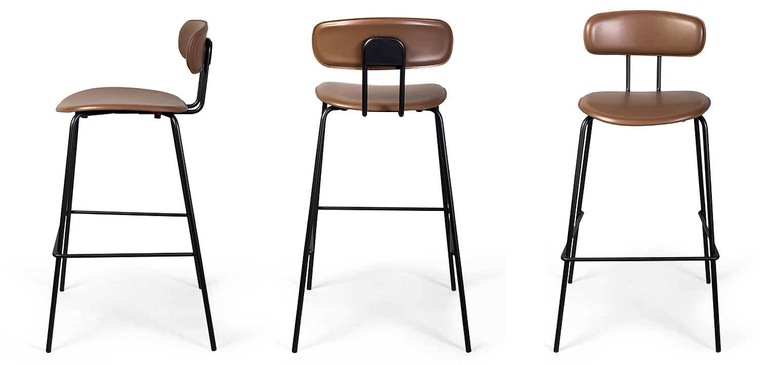 Барный стул Renis Brown Barstool Барный стул Renis Brown Barstool - Loft-Concept в Грозном