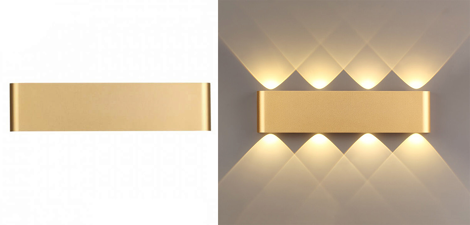 Бра Obverse Gold Rectangle B Wall lamp Бра Obverse Gold Rectangle B Wall lamp - Loft-Concept в Грозном