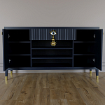 Комод-буфет Elsa Dreams Blue с открытыми полками   варинант исполнения - 3 | Loft Concept в Грозном