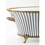 Кашпо Black white stripe варинант исполнения - 4 | Loft Concept в Грозном